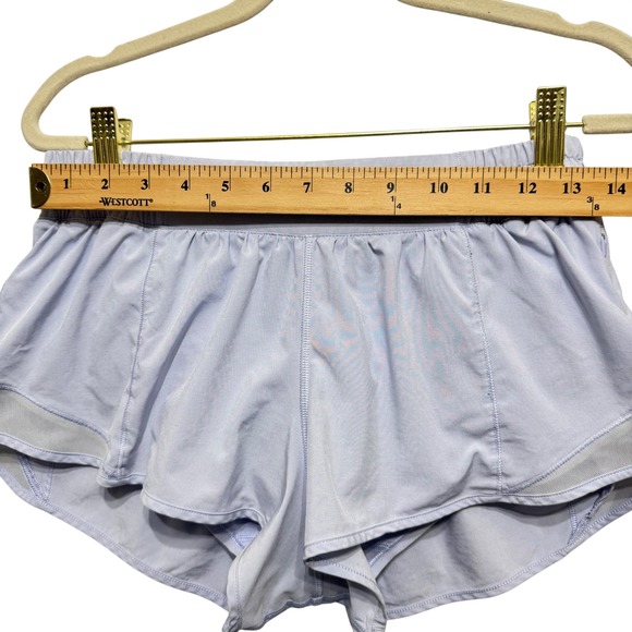 Lululemon Hotty Hot Low-Rise Lined Short 2.5 Blue Size 8 - Picture 8 of 12